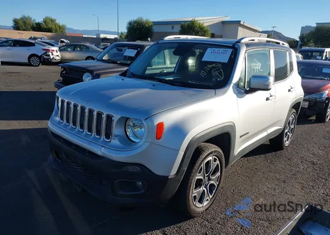 2016 Jeep Renegade Limited from USA, damaged, VIN ZACCJBDT5GPD51565